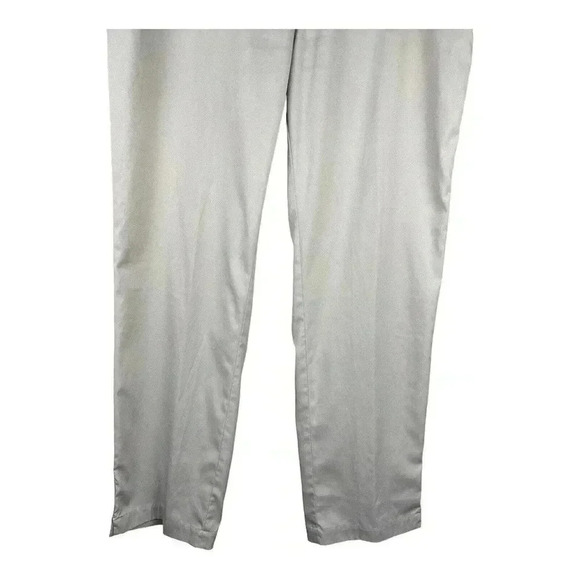 NIKE DRI FIT WHITE STRAIGHT LEG GOLF PANTS 36x32 - Picture 3 of 10